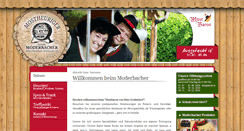 Desktop Screenshot of moderbacher.at